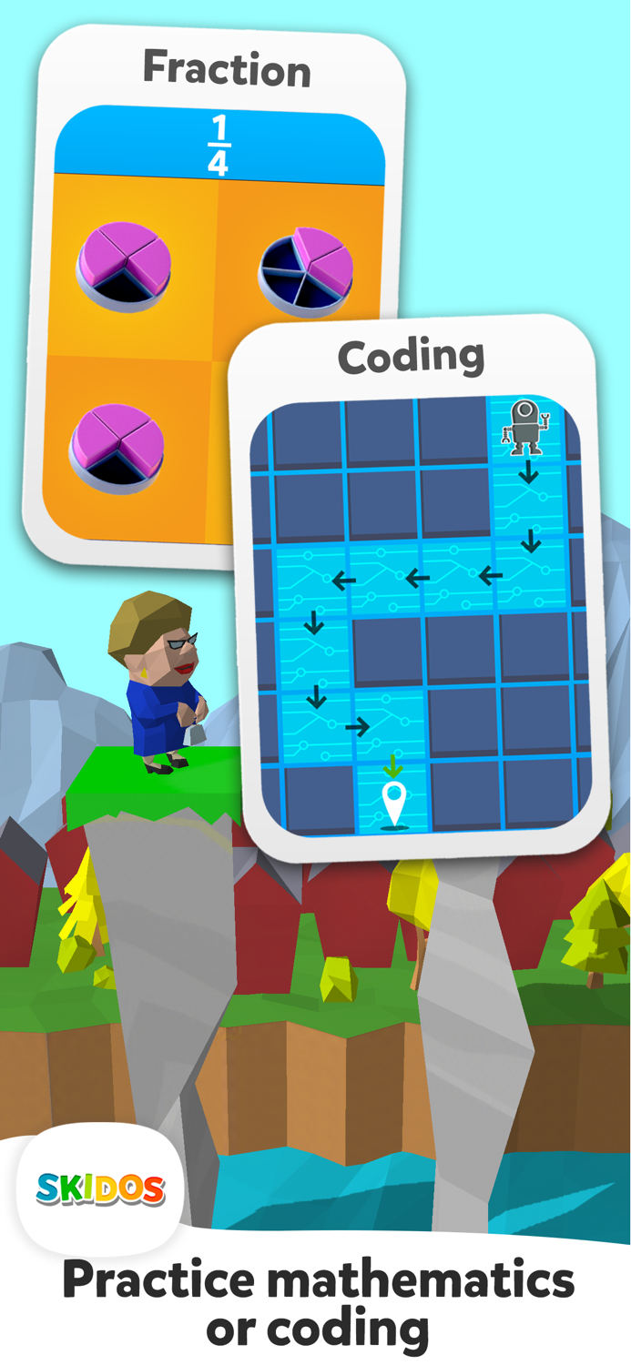 Math Jump Kids Splash Games