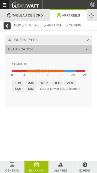 Comwatt Mon Energie Screenshot