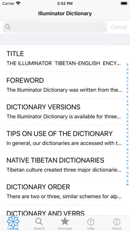 Game screenshot Illuminator Tib Eng Dictionary apk