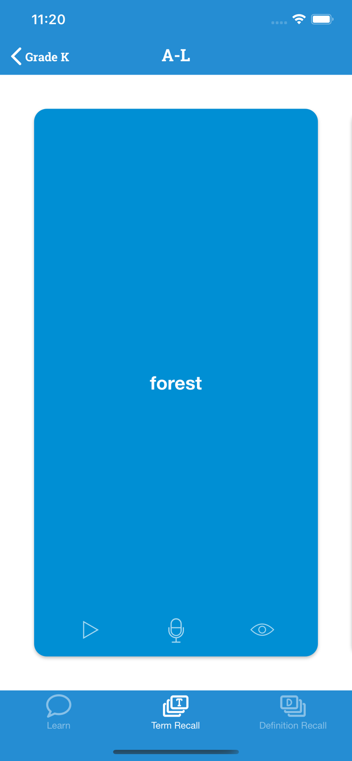 Elevate Science K-5 Vocab