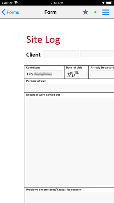 RedSky Client Screenshot