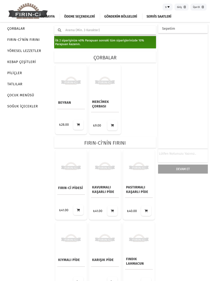 Fırın-ci Restaurant