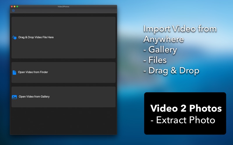 Screenshot #2 pour Video 2 Photos - Extract Photo