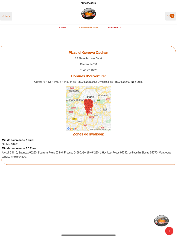 Pizza di Genova Cachan