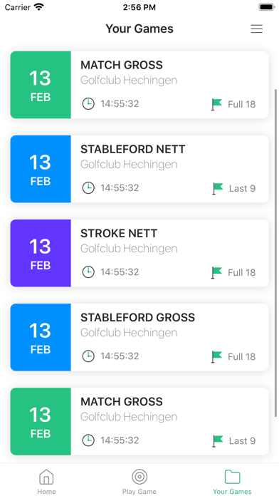 Golfclub Hechingen Screenshot