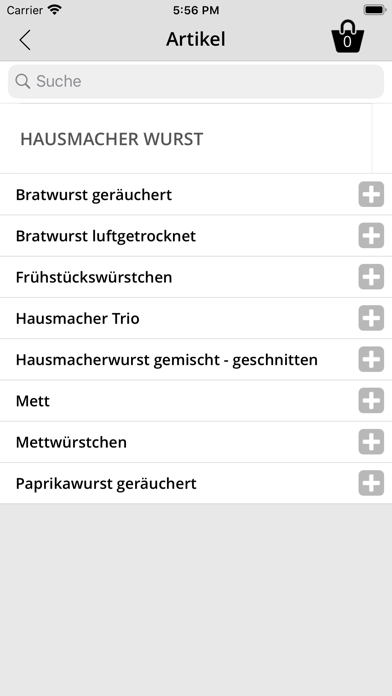 Landmetzgerei Mehl Screenshot