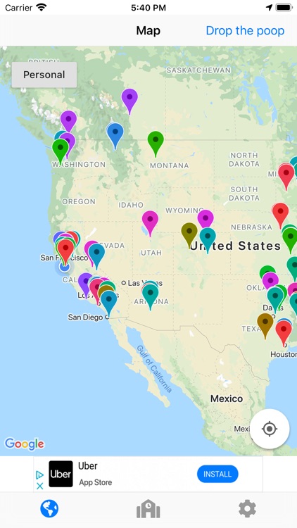 Poop Map - Pin and Track