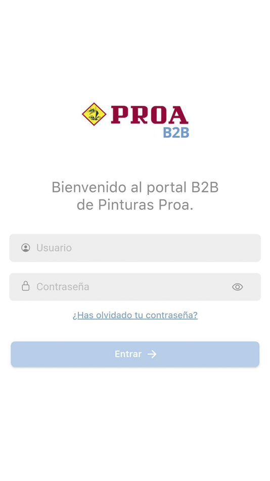 #1. PINTURAS PROA B2B (iOS) By: teconsite