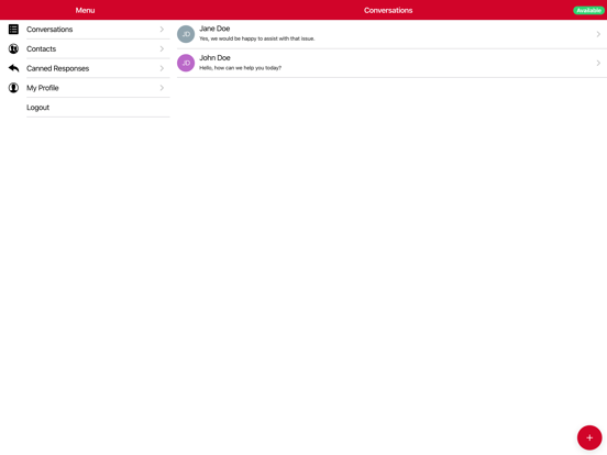 Cleod9 Texting iPad screenshot 2 - Business app