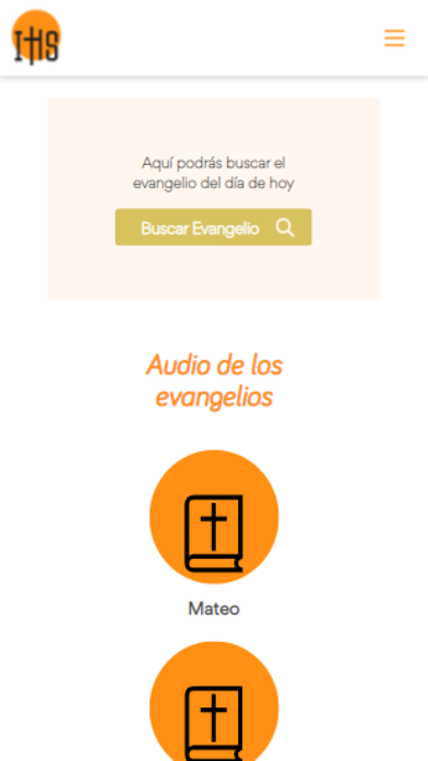 Reflexiones del Evangelio Screenshot