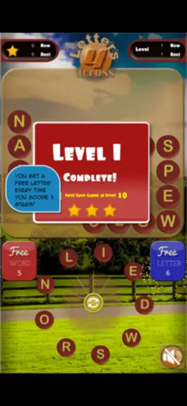 Game screenshot 4 Letters Across Ad Supported apk