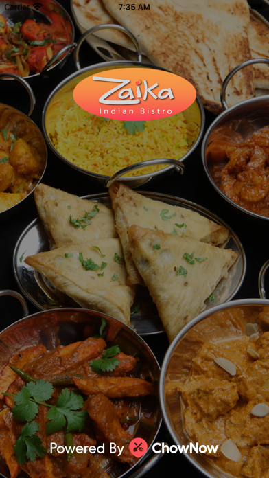 Zaika Indian Bistro To Go Screenshot 1 - AppWisp.com Zaika Indian Bistro To Go Screenshot 1 - AppWisp.com