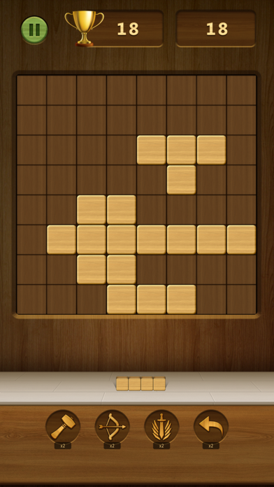 Screenshot #2 pour Wood Blocks Puzzle