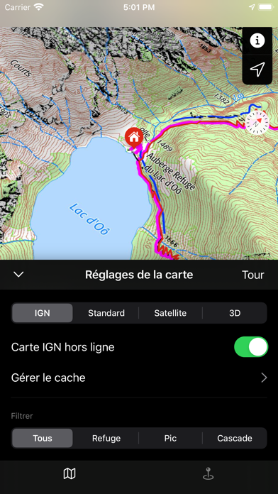 GR10 Transpyrénéenne Screenshot