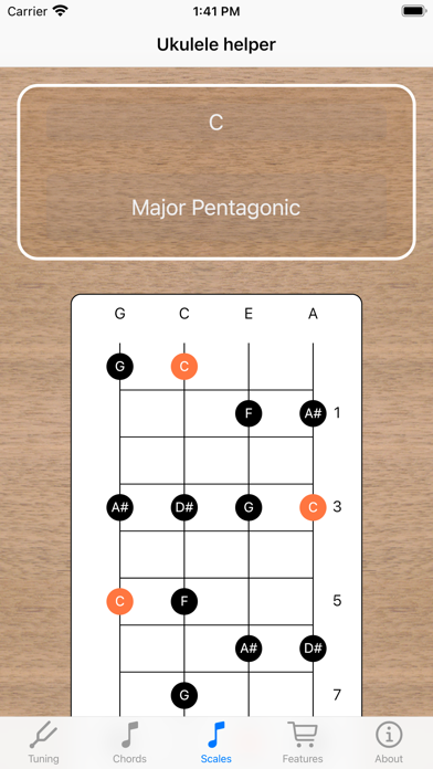 Ukulele Helper Screenshot