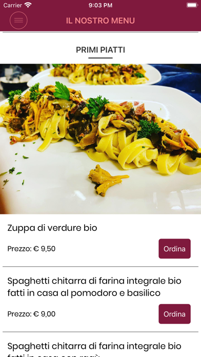 Nadamas Ristorante Screenshot