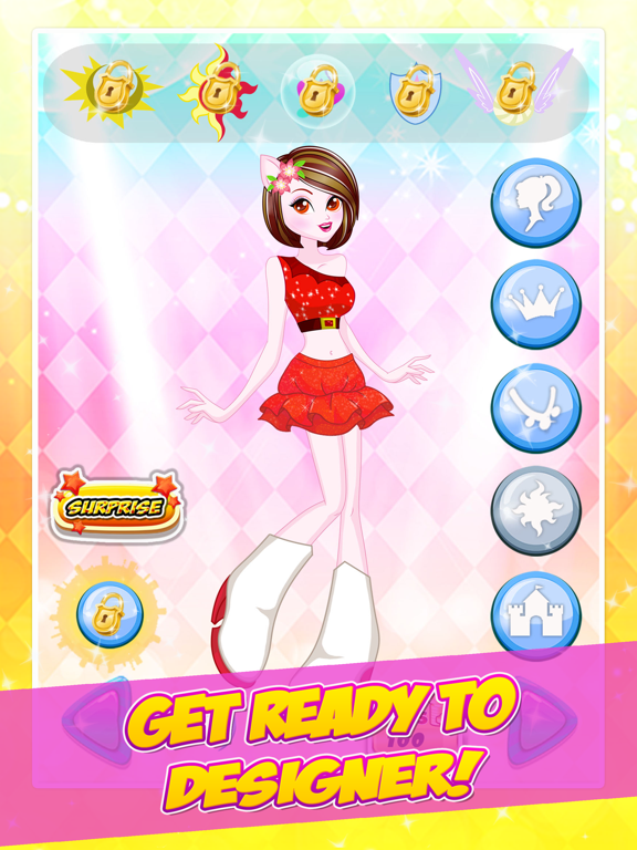 Pony Princess Girls Dress Up iPad screenshot 4 - Games app