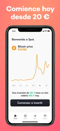 Screenshot 4 Compra Bitcoin: Cartera Spot iphone