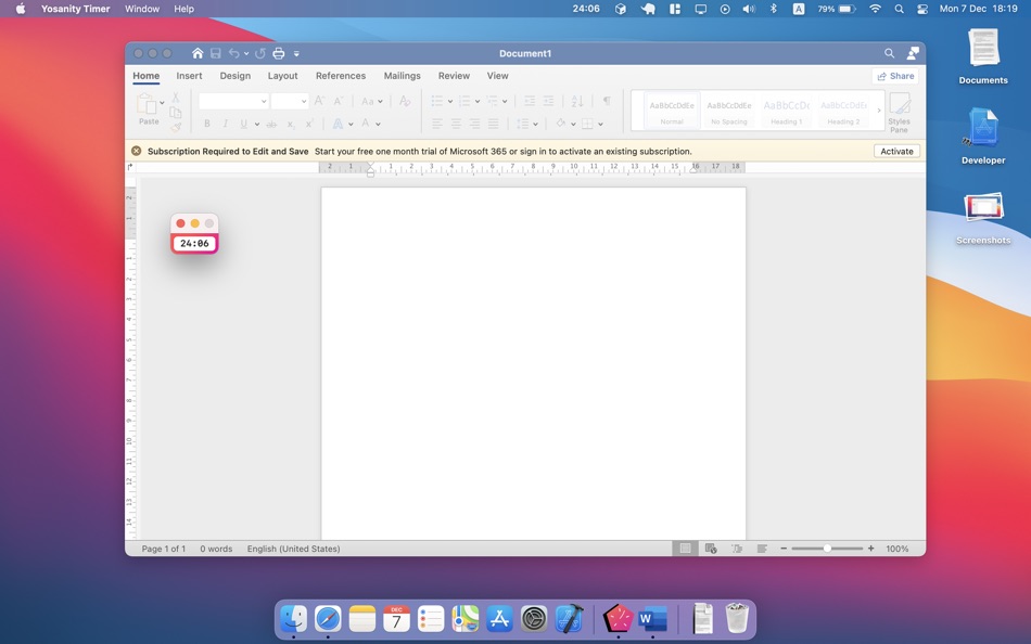 #2. Yosanity Taismerk (macOS) Podle: Mykhailo Drachuk