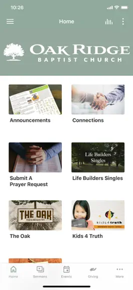 Game screenshot Oak Ridge Baptist Church, Inc mod apk