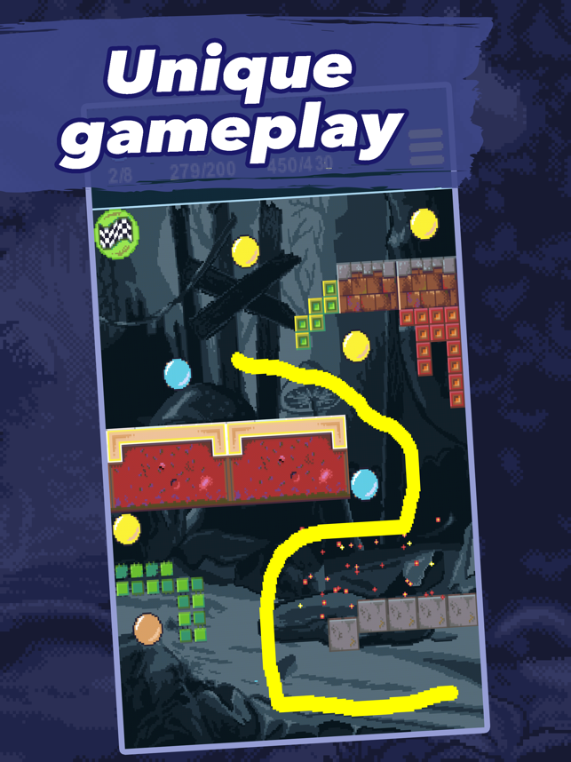 ‎Draw a line adventure Screenshot