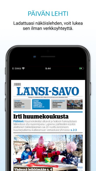 Länsi-Savo, päivän lehti Screenshot