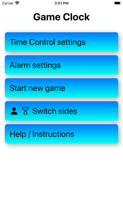 Game Clock (Chess, Go, Shogi) Screenshot