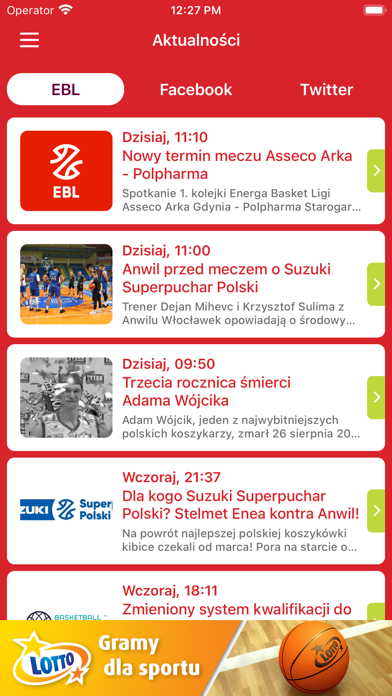 Energa Basket Liga Screenshot