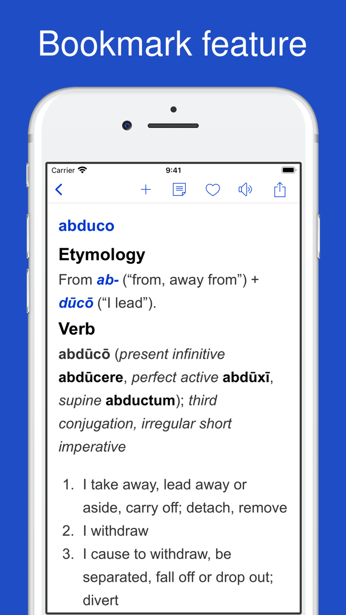 Dictionary of Latin Language