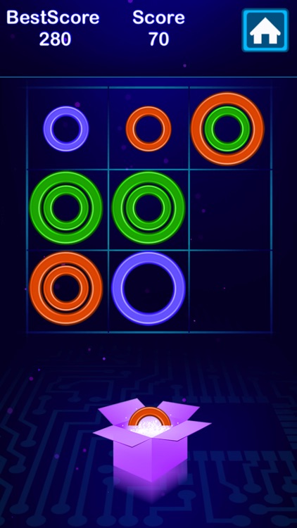 Match Color Rings Game