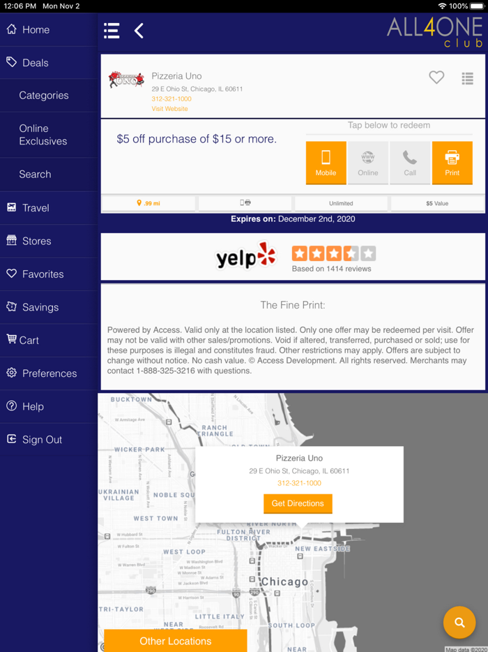 All4One Discount App