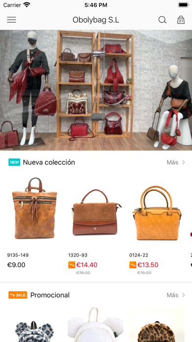 OBOLY BAG Screenshot
