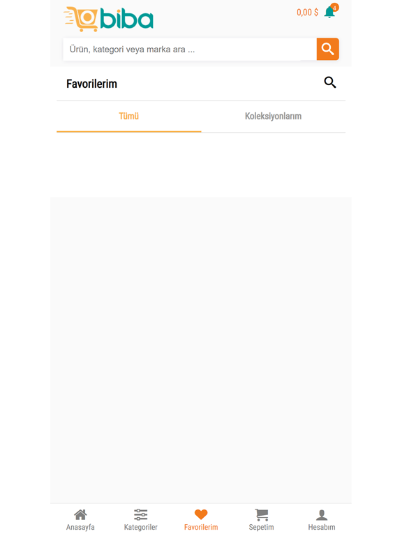 Zobiba iPad screenshot 3 - Shopping app