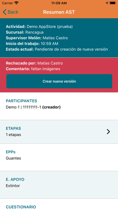 MiSeguridad Screenshot