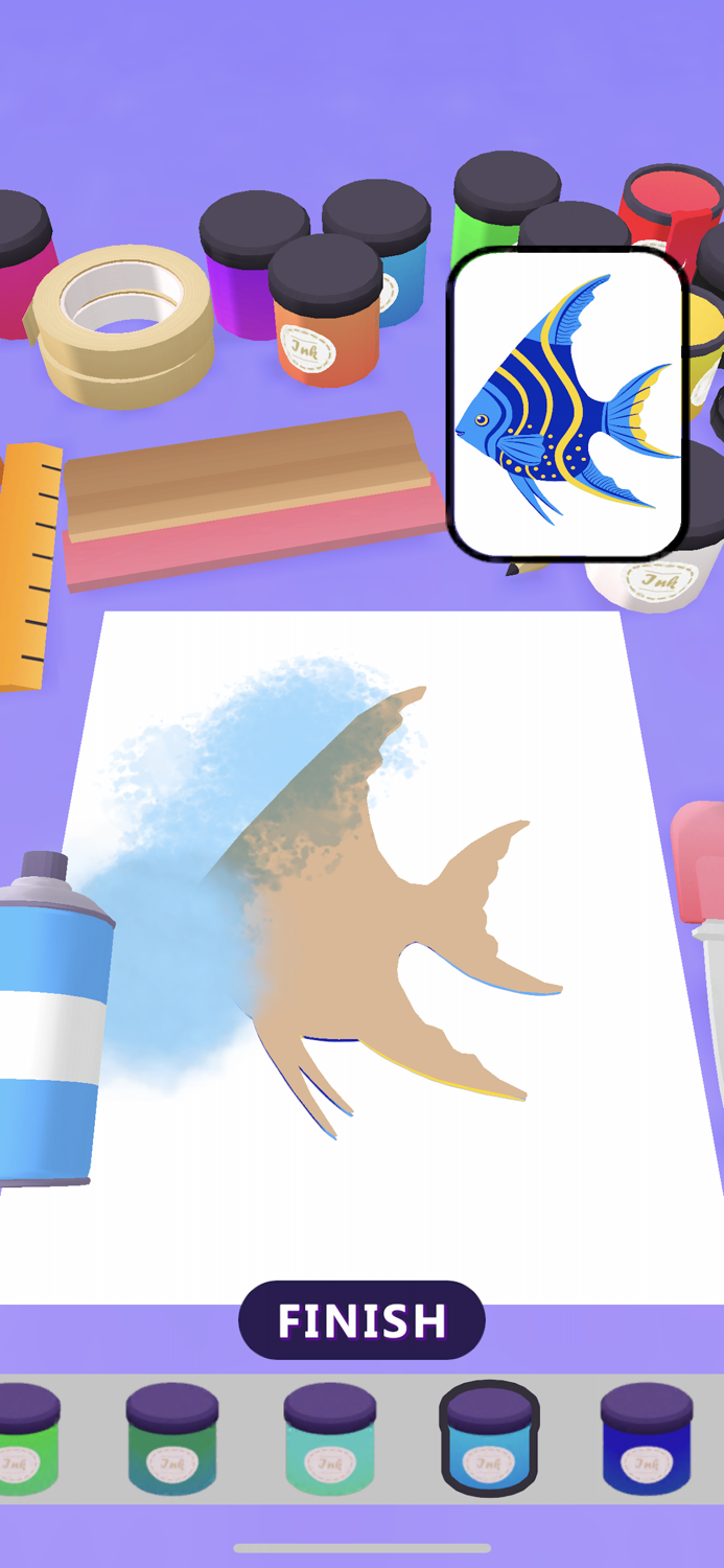 Silk Screen Coloring