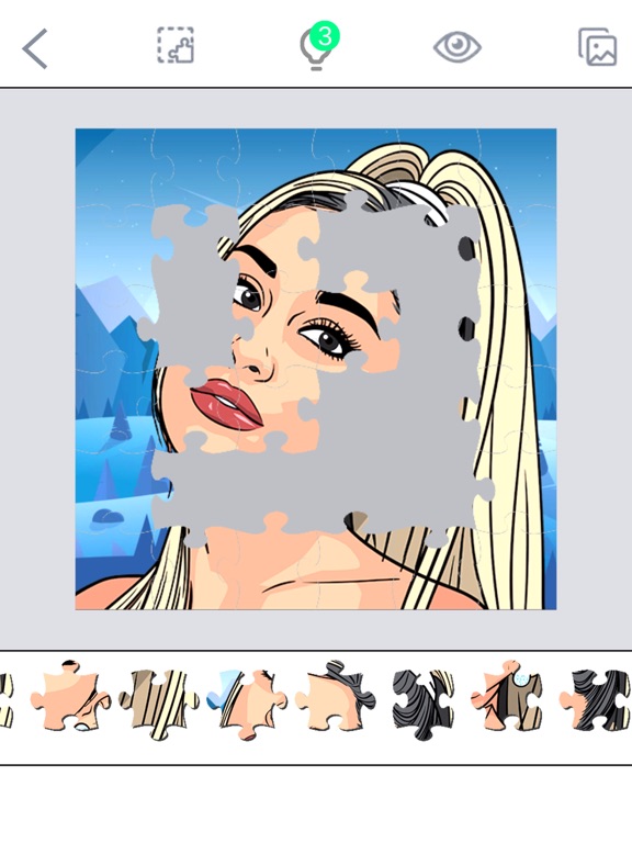 Screenshot #4 pour Celebrity Jigsaw Puzzles 2021