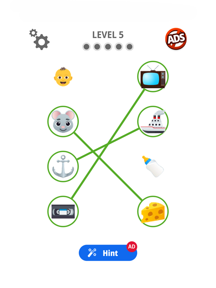 Emoji Match and Connect