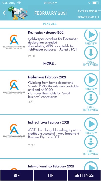 Business & Tax in Focus Screenshot