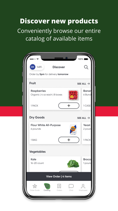 Micucci Wholesale Foods Screenshot
