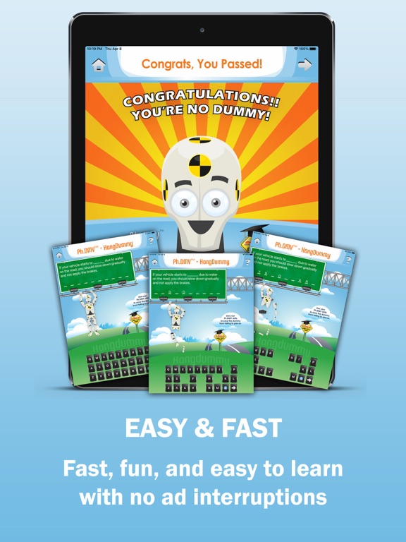 Ph.DMV Permit Practice Tests iPad screenshot 6 - Education app