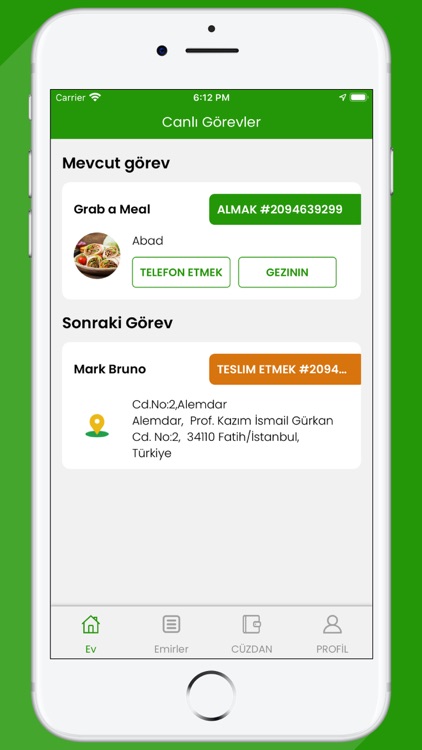 FoodYE Driver screenshot-4