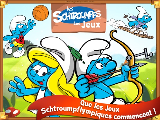 Screenshot #4 pour Les Schtroumpfs: Les Jeux