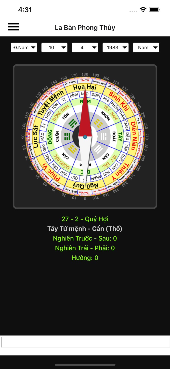 La Bàn Phong Thủy
