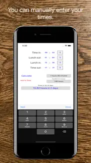 time clock helper iphone screenshot 3