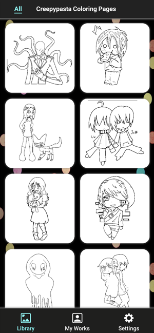 Coloring Creepypasta Fanart !(圖5)-速報App