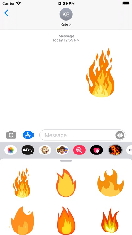 Fire Stickers