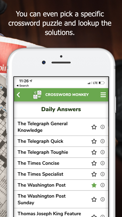 Crossword Monkey Solver Screenshot