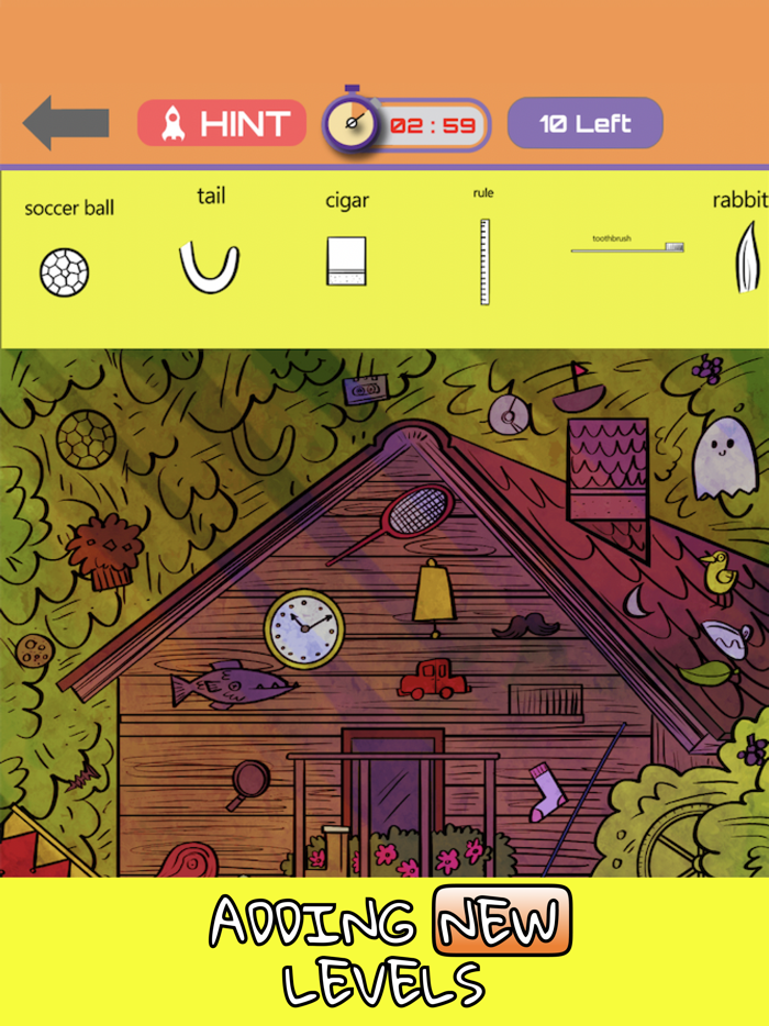 Hidden Objects Find them all