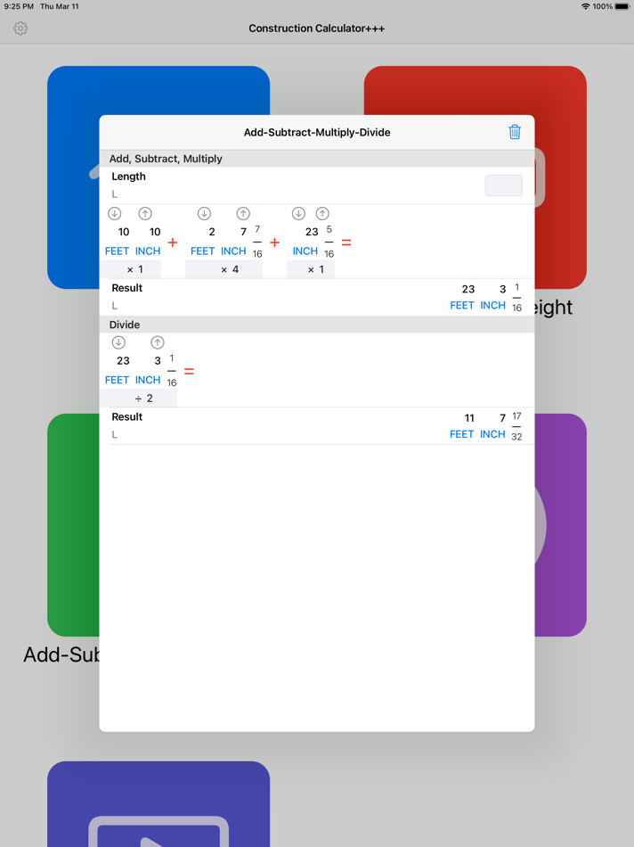 #10. Construction Calculator+++ (iOS) 由: Dogahe