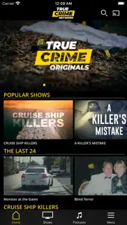true crime network iphone screenshot 1
